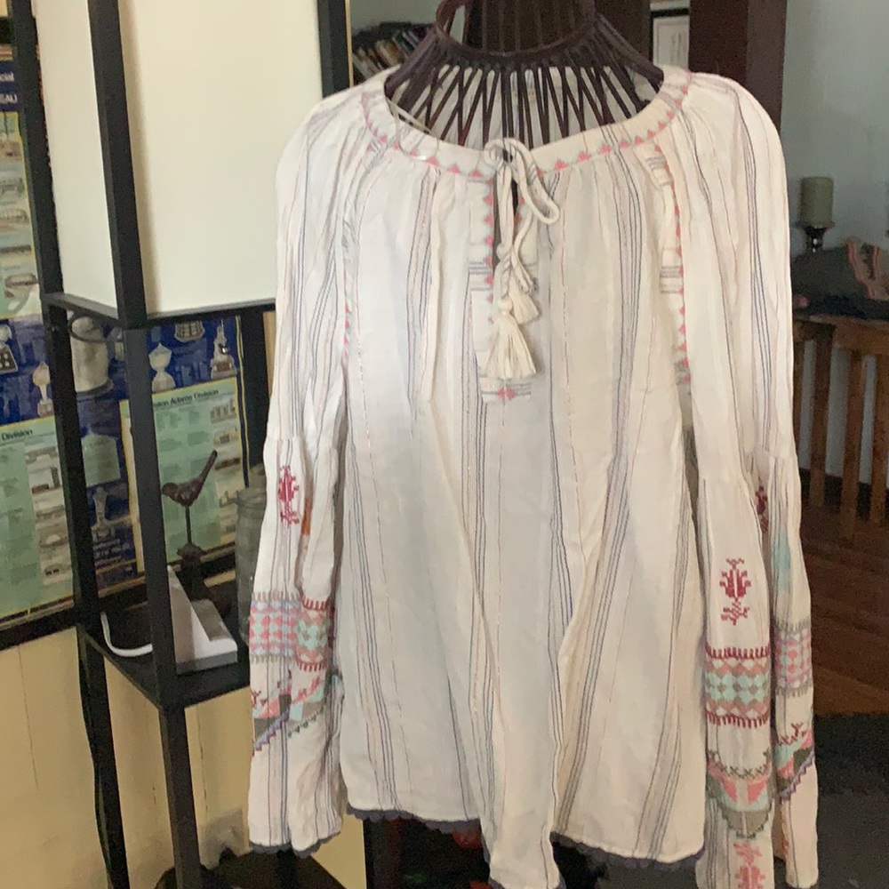 Boho style blouse